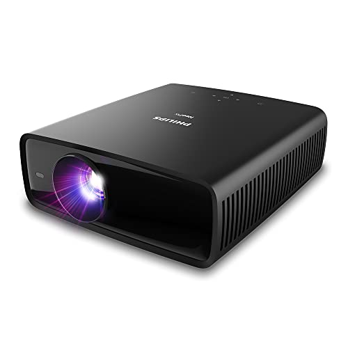 Philips NeoPix 520, True Full HD projector with integrated Android TV, Chromecast and HDMI connection, Black