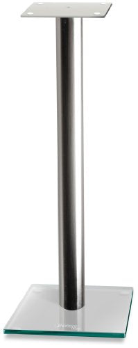 NorStone Epur Stand Bookshelf speaker stand Height 60 cm Satin Silver finish