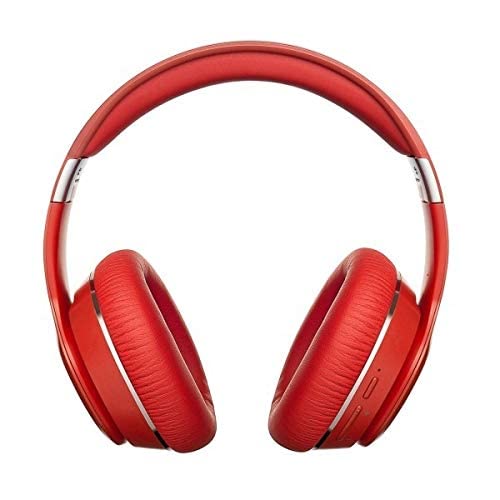 Edifier W820BT Supra-aurales Stirnband Rot – Kopfhörer (supra-aural, Stirnband, verkabelt und kabellos, 20–20.000 Hz, 32 Ohm, rot)