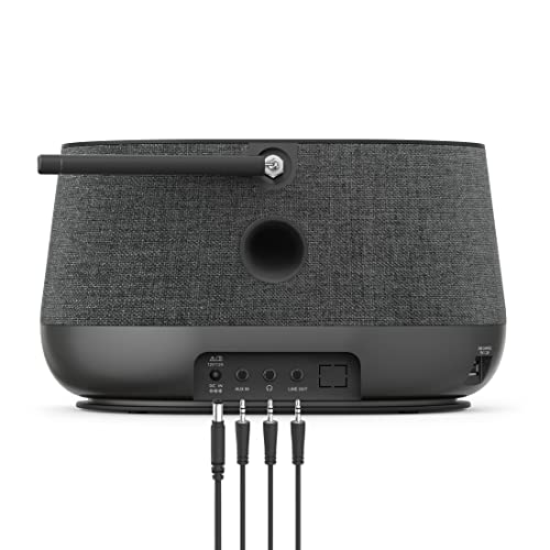 Hama Radio numérique DIR3300SBT (Spotify, WLAN/LAN/Dab + / FM, écran Couleur, Fonction USB, réveil et Diffusion Wi-FI, multiroom, télécommande, Application de Radio Gratuite) Noir