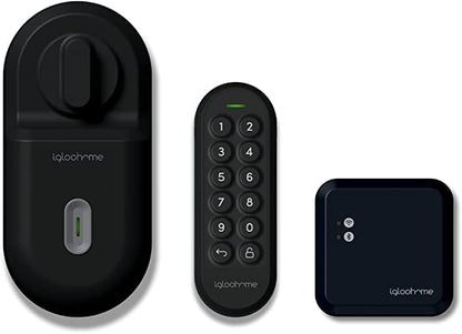igloohome Pack Retrofit + Keypad + Bridge - Transformez votre serrure en serrure connectée.