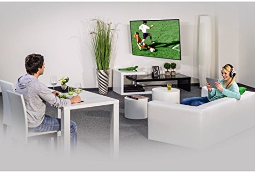 Hama TV-Wandmontage mit 3 Bildschirmen VESA 600x500 schwarz