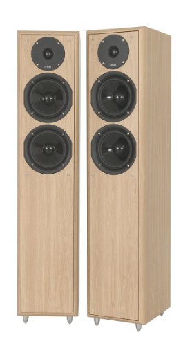 Eltax Monitor IX Beech Pair of Floorstanding Speakers