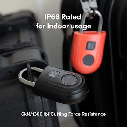 Igloohome Padlock Lite Cadenas Intelligent à empreinte digitale - Noir