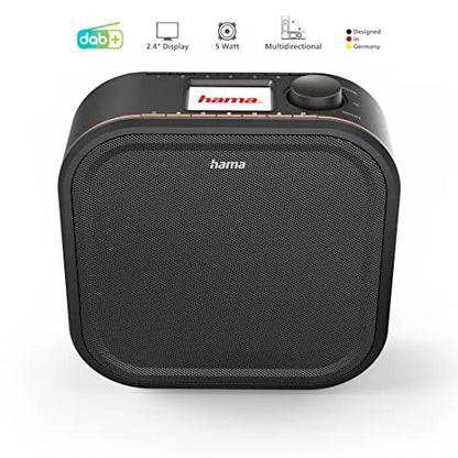 Hama Digitale radio "DR350", FM/DAB/DAB+, zwart