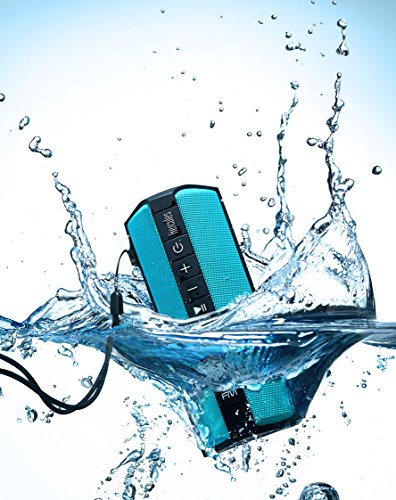 Hercules WAE Outdoor RUSH - Waterproof/Oceanproof Wireless Bluetooth Nomad Speaker with Built-in FM Tuner