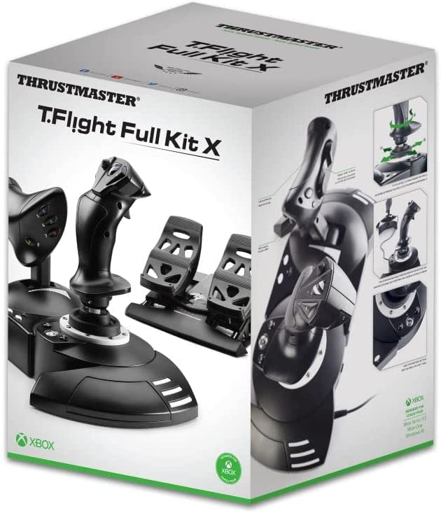 Thrustmaster T-Flight Full Kit Xbox Serie X/S -T-FLIGHT HOTAS X ONE+ TFRP RUDDER BUNDLE